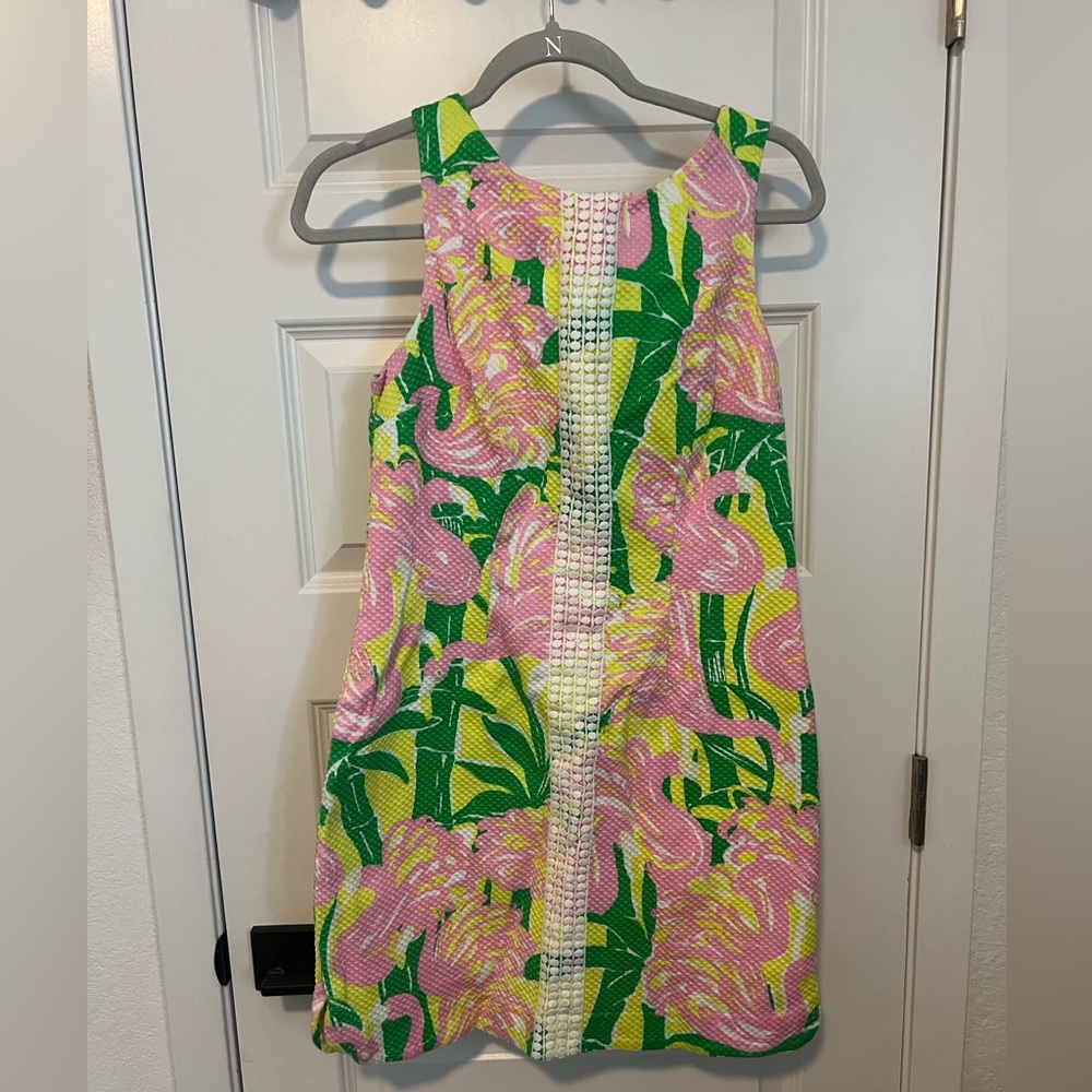 Lily Pulitzer flamingo dress